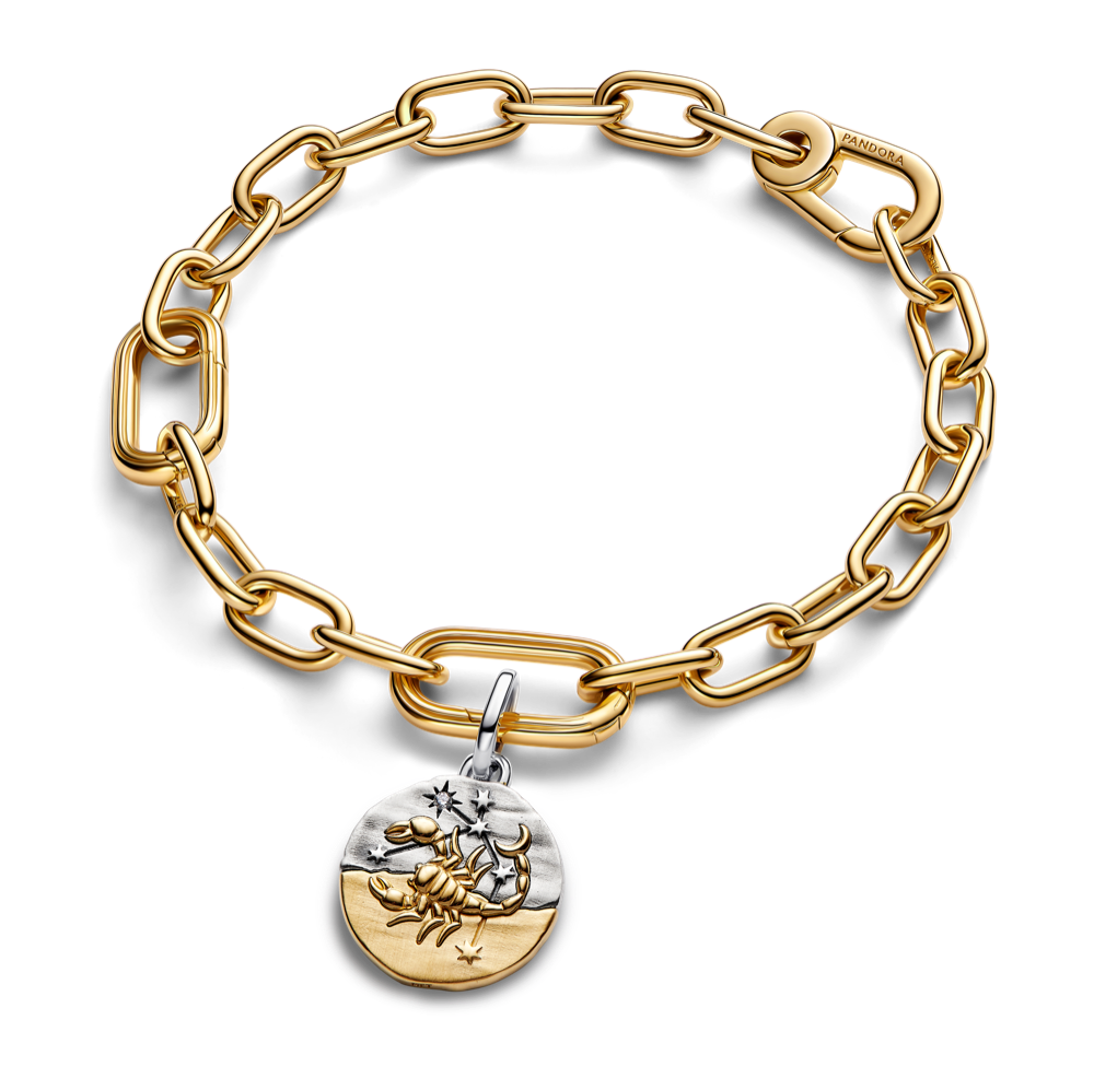 Skorpiona zodiaka medaljona amulets