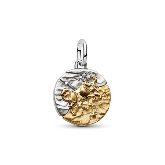 Vērša zodiaka medaljona amulets