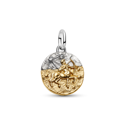 Strēlnieka zodiaka medaljona amulets