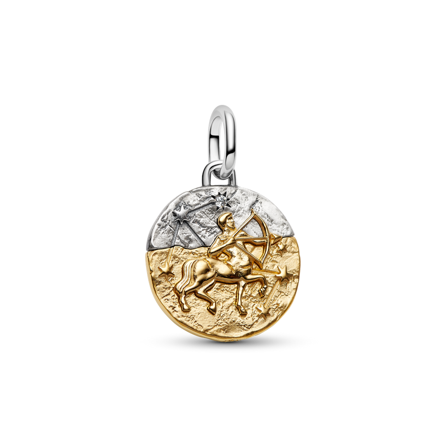 Strēlnieka zodiaka medaljona amulets