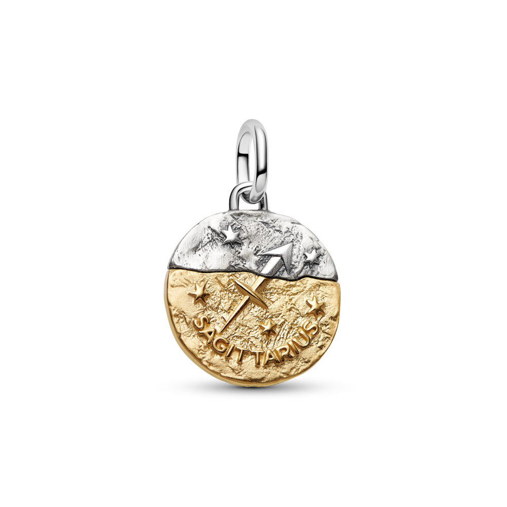 Strēlnieka zodiaka medaljona amulets