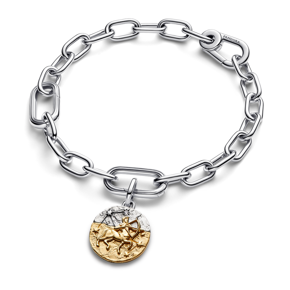 Strēlnieka zodiaka medaljona amulets