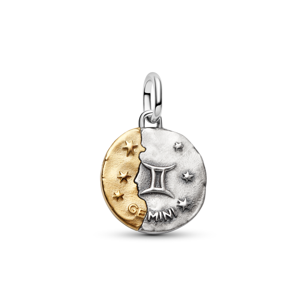 Dvīņu zodiaka medaljona amulets