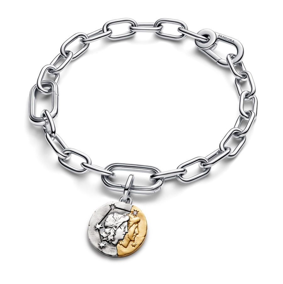 Dvīņu zodiaka medaljona amulets