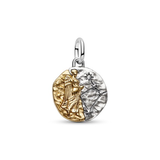 Jaunavas zodiaka medaljona amulets
