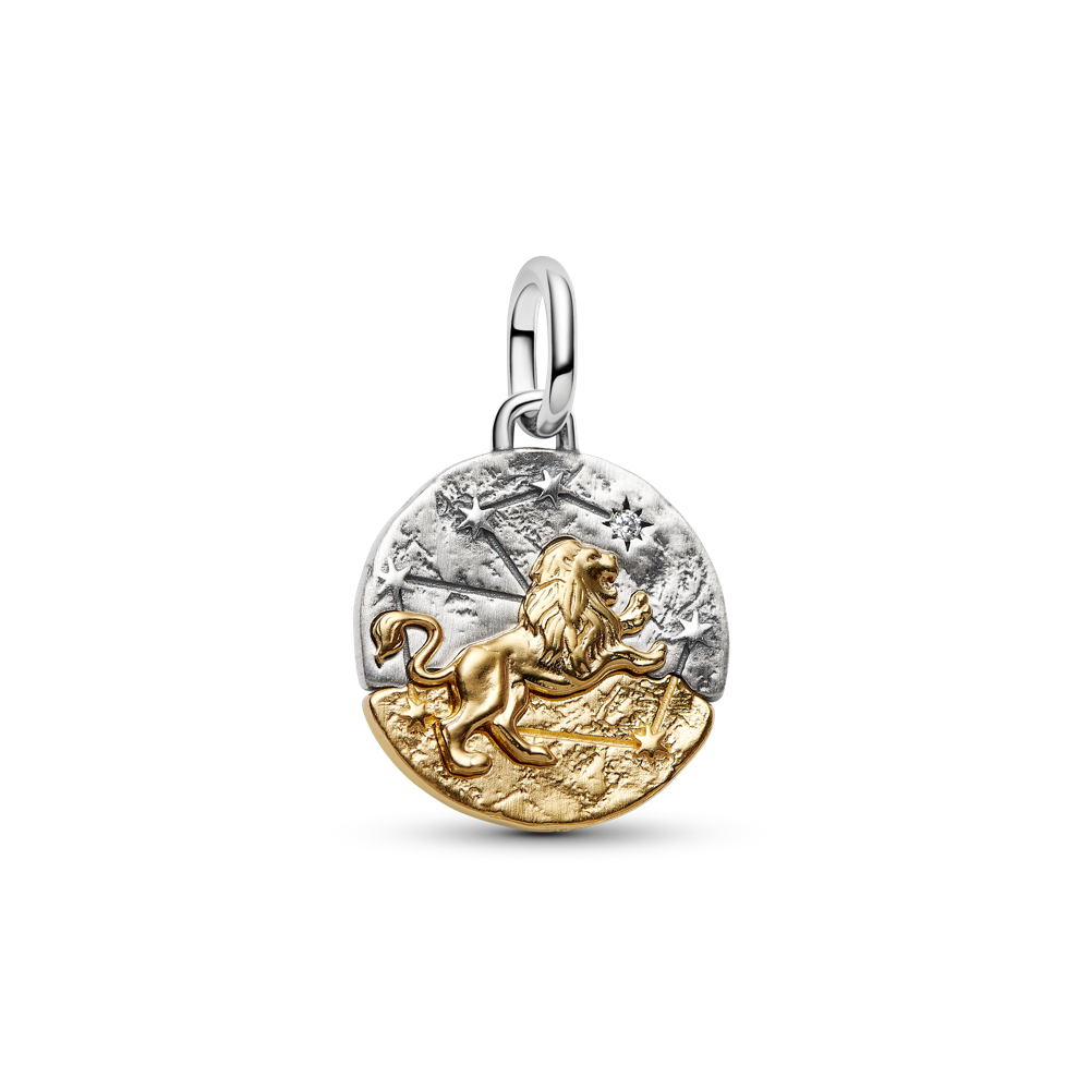 Lauvas zodiaka medaljona amulets