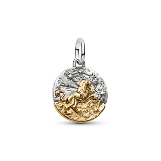 Lauvas zodiaka medaljona amulets