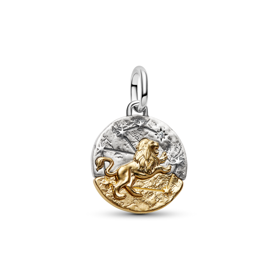 Lauvas zodiaka medaljona amulets