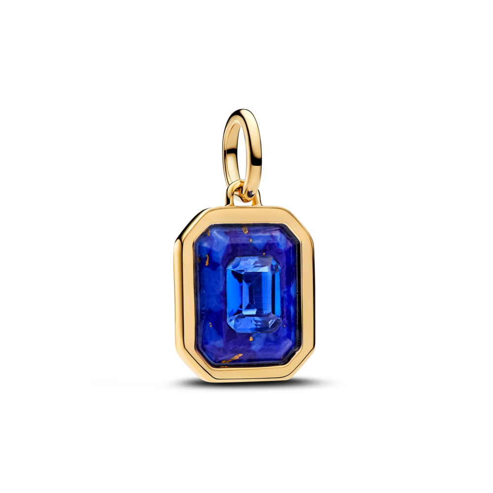 Kosmiskā zilā sešstūra amulets