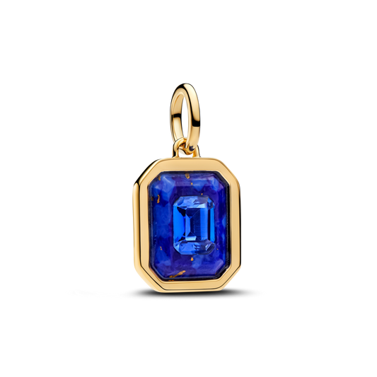 Kosmiskā zilā sešstūra amulets