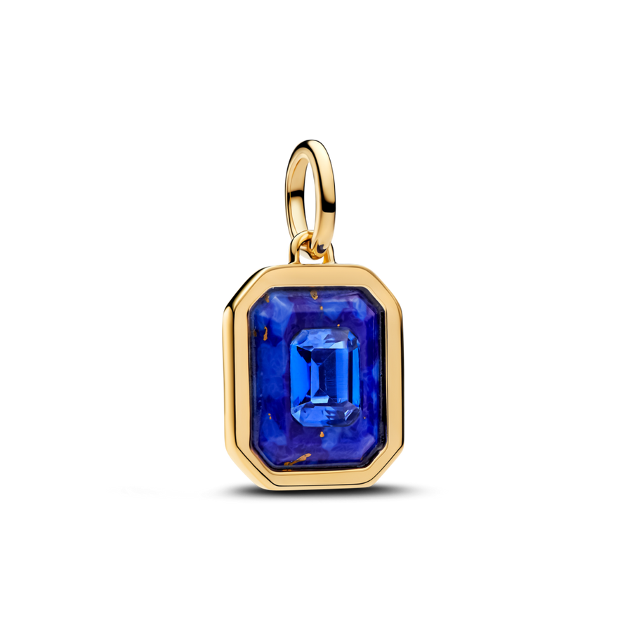 Kosmiskā zilā sešstūra amulets