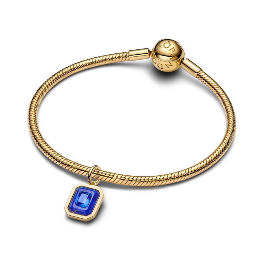 Kosmiskā zilā sešstūra amulets