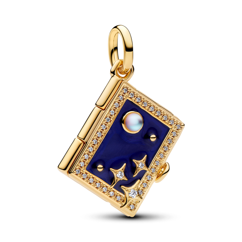 Iegravējams maģiskās grāmatas amulets