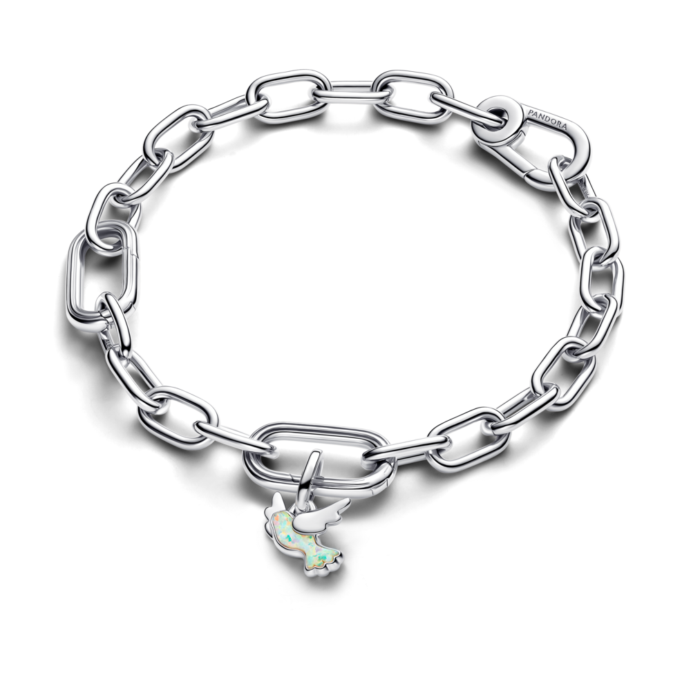Baltā baloža mini kulona amulets