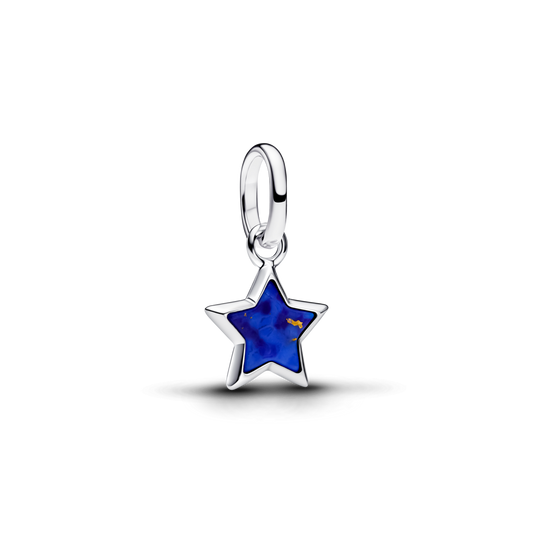 Zilās zvaigznes mini amulets