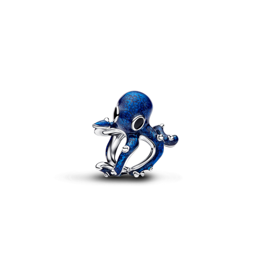 Zilais astoņkāja amulets