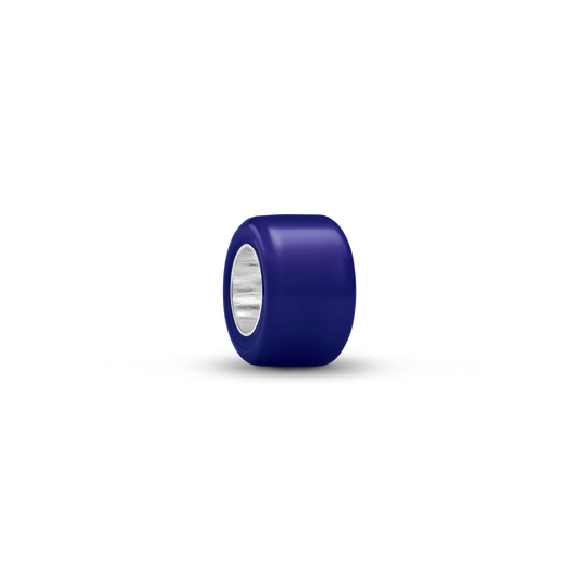Zila Murano stikla mini amulets