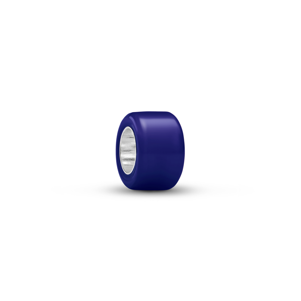 Zila Murano stikla mini amulets