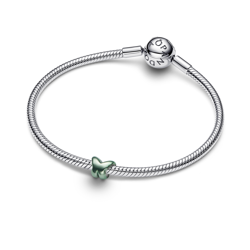 Zaļā tauriņa mini amulets