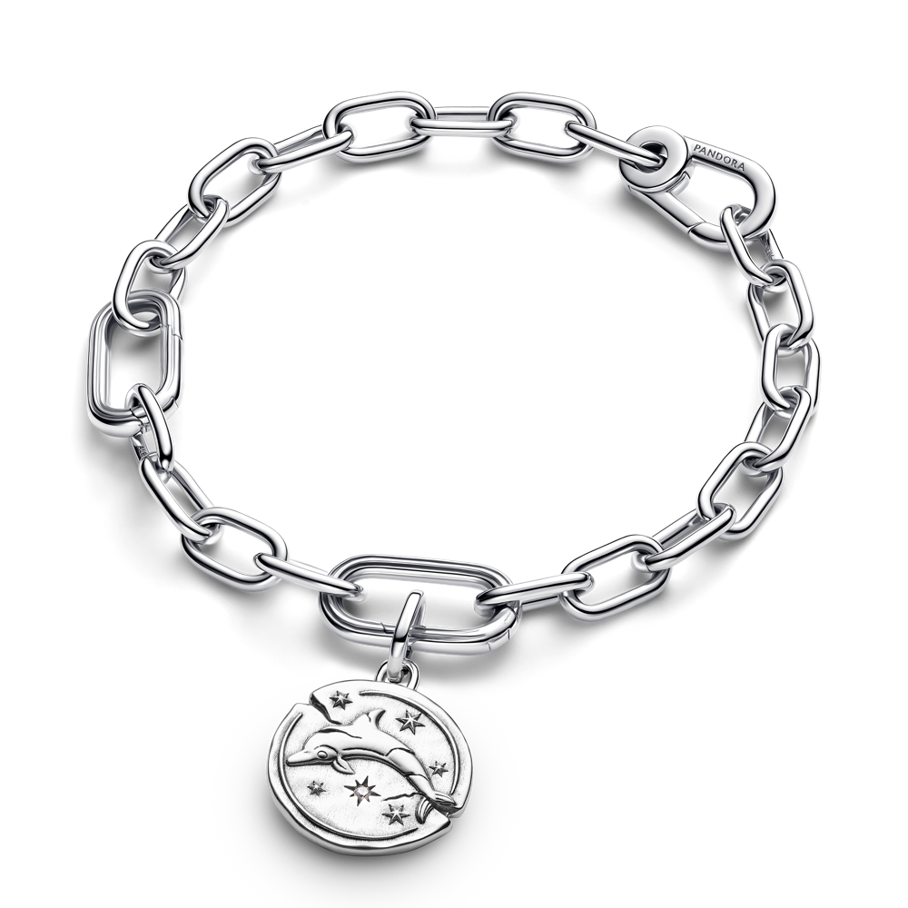 Delfīna medaljona amulets