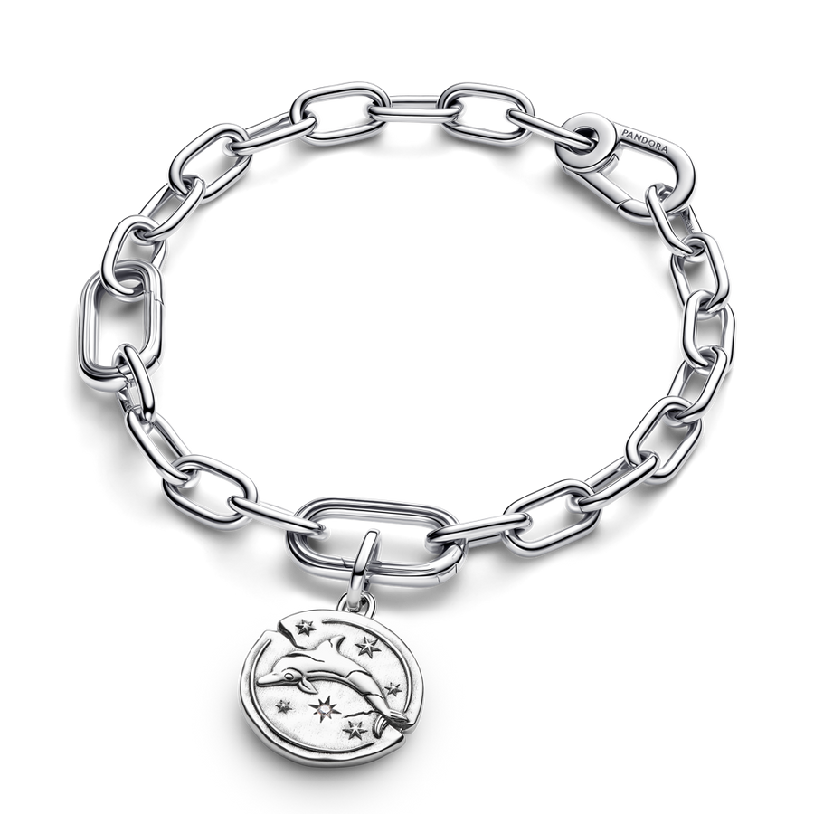 Delfīna medaljona amulets