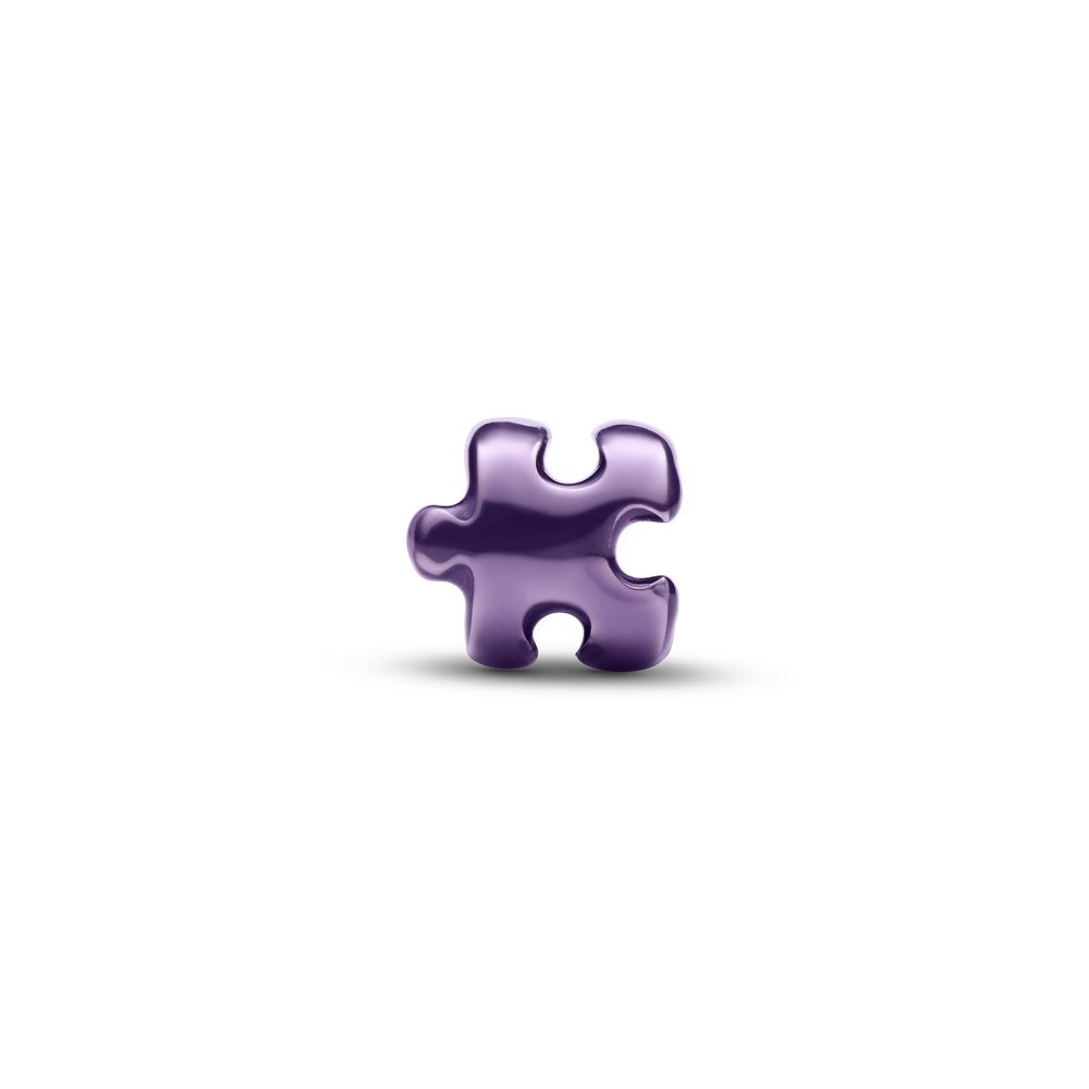 Violets puzles gabaliņa mini amulets