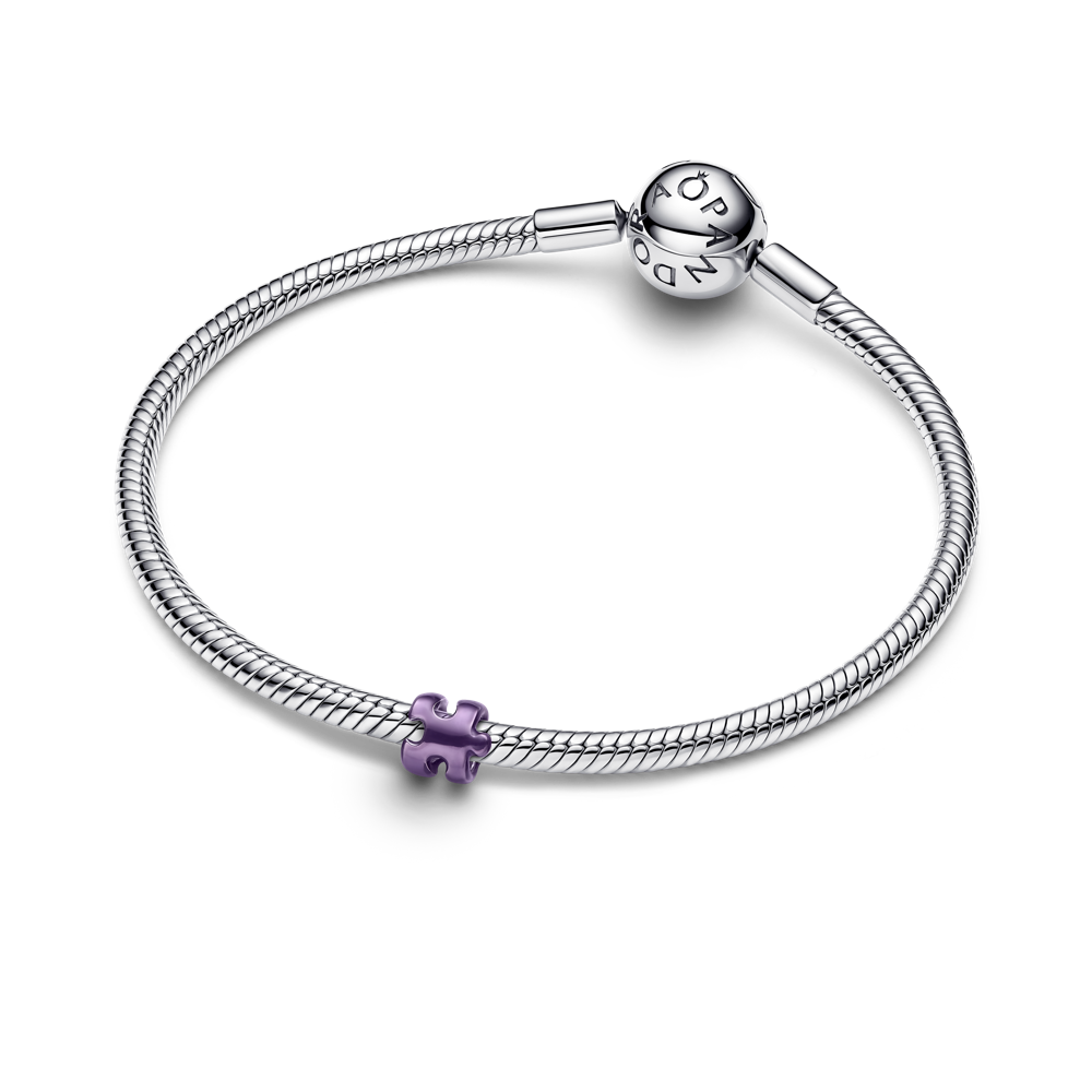 Violets puzles gabaliņa mini amulets