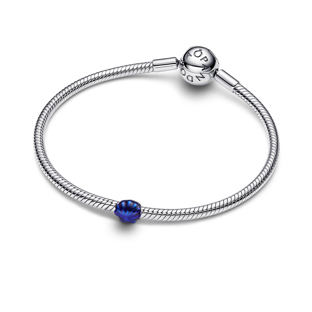 Zila gliemežvāka mini amulets