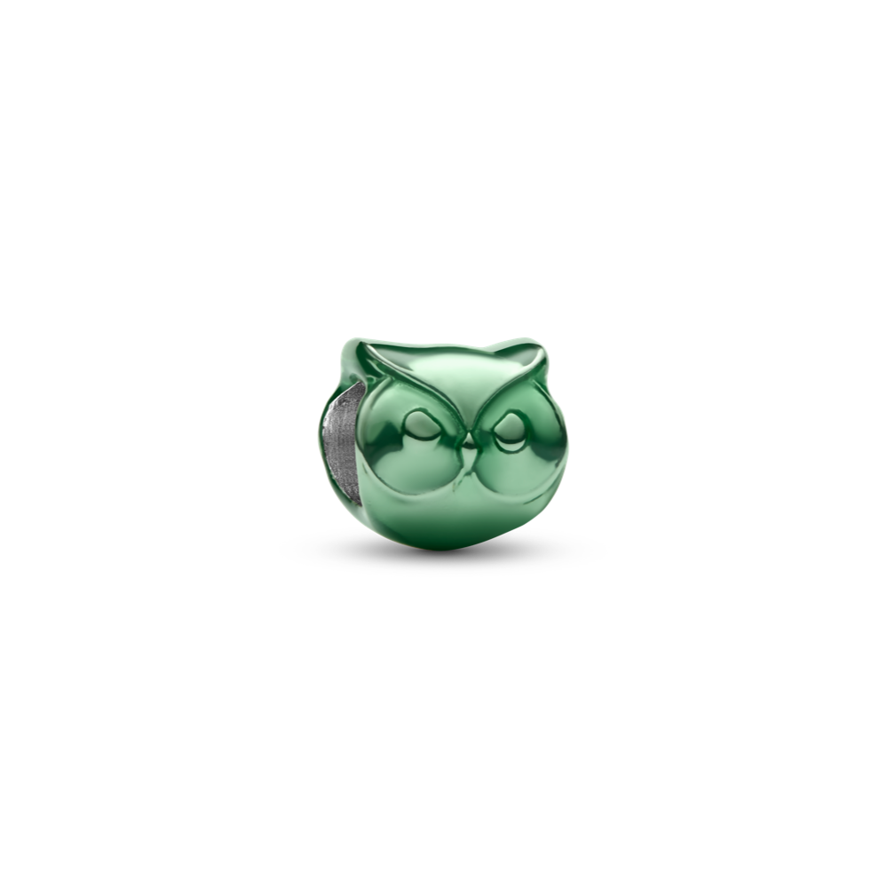 Zaļais pūces mini amulets