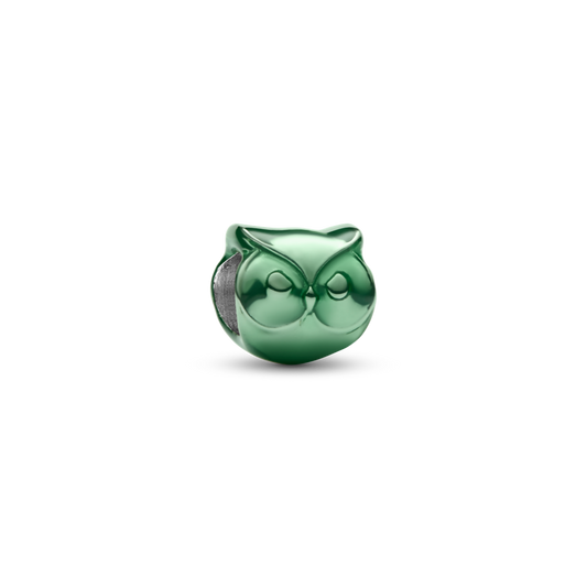 Zaļais pūces mini amulets