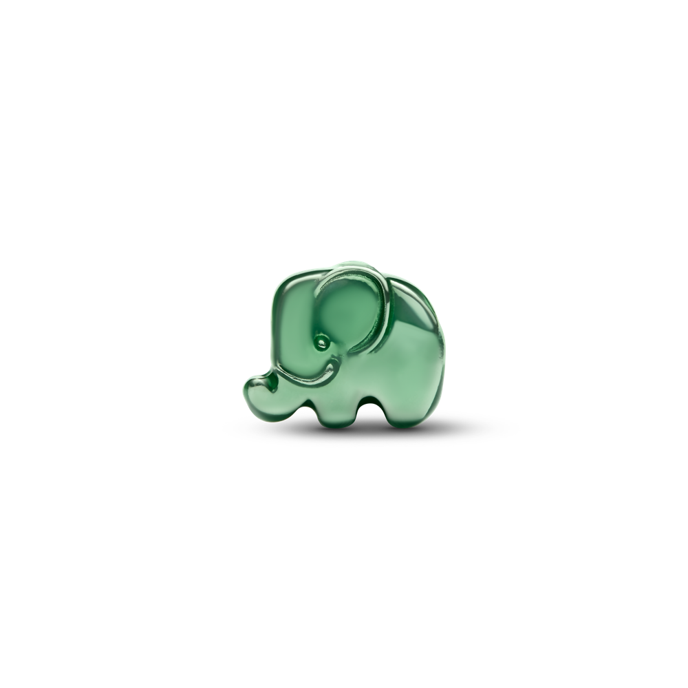Zaļā ziloņa mini amulets