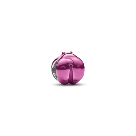 Rozā mārītes mini amulets