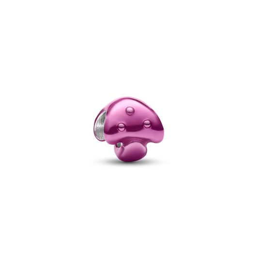 Rozā sēnes mini amulets