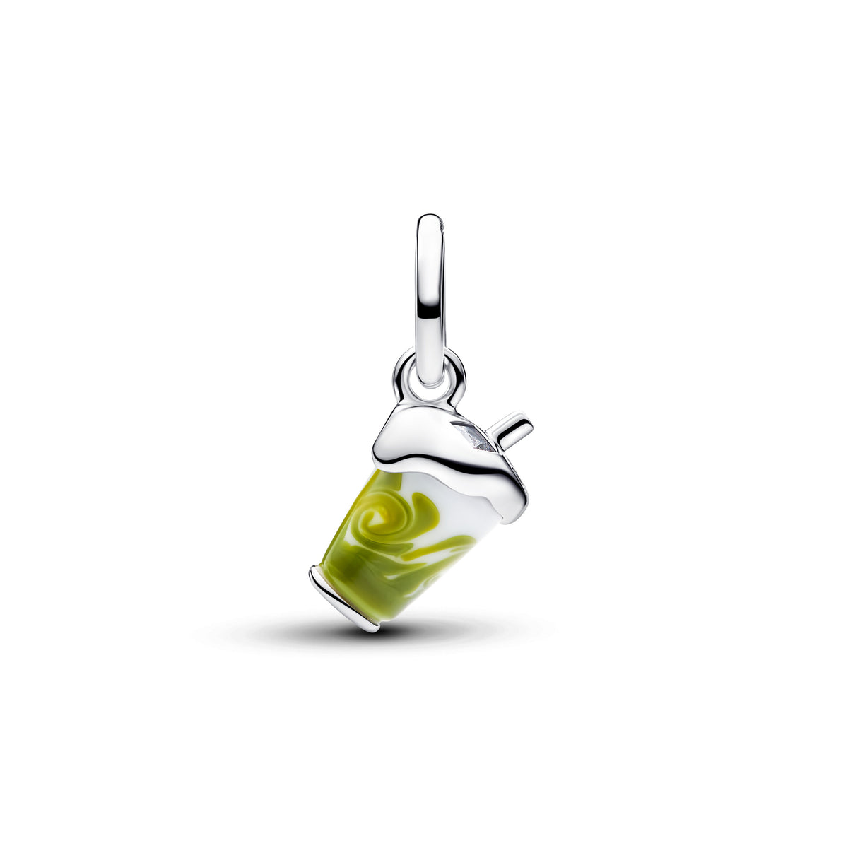 Ledus matcha latte Murano stikla amulets