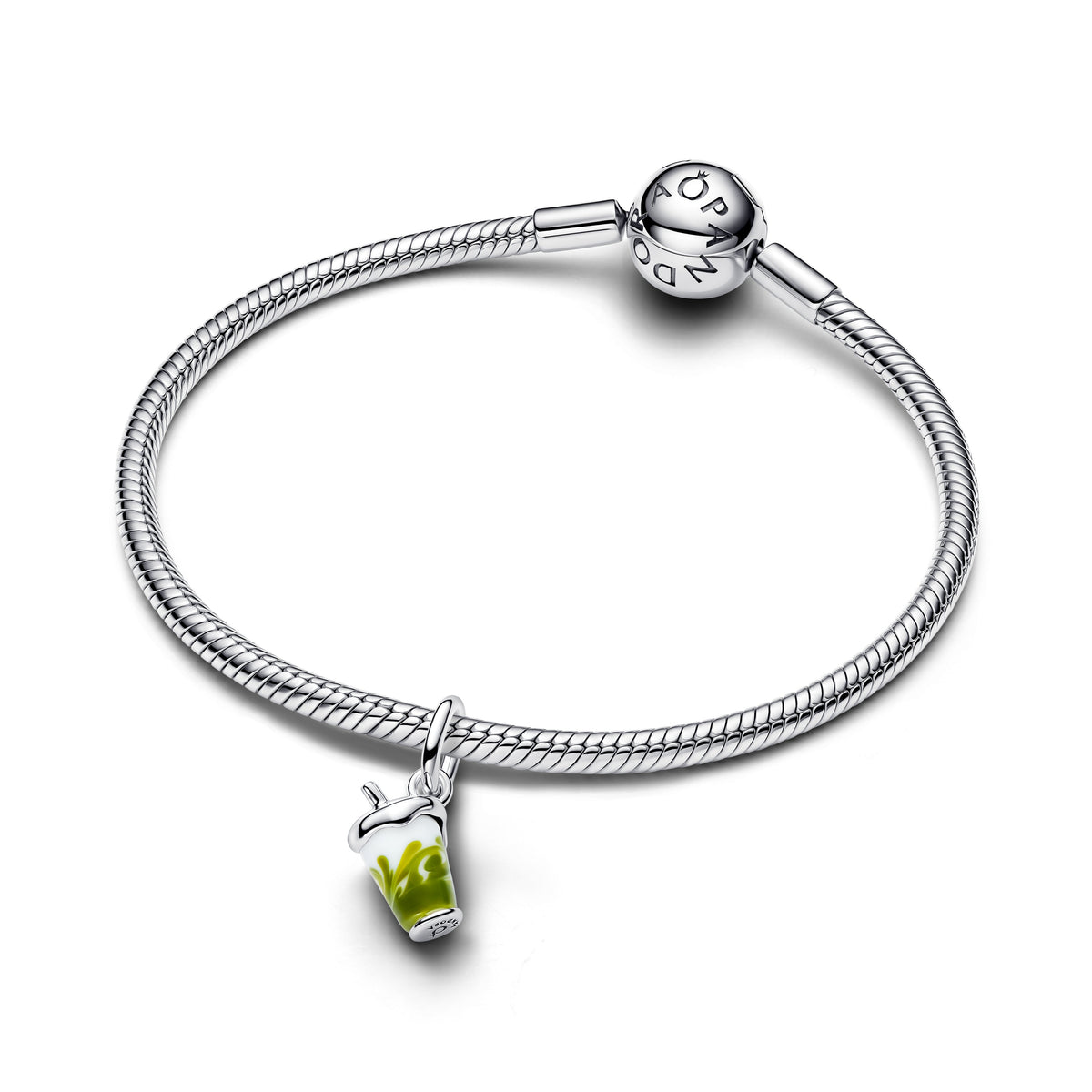 Ledus matcha latte Murano stikla amulets