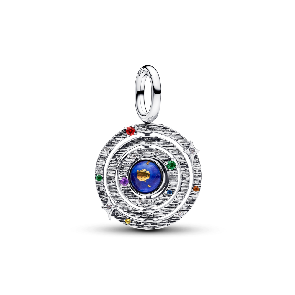 Rotējošas armilārās sfēras amulets