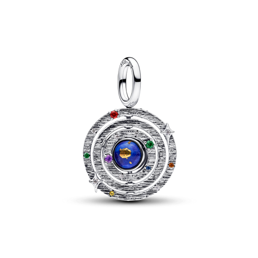 Rotējošas armilārās sfēras amulets