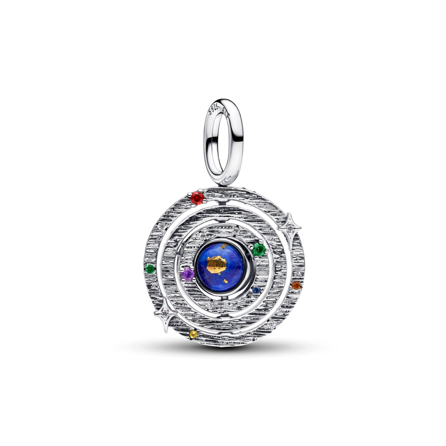 Rotējošas armilārās sfēras amulets