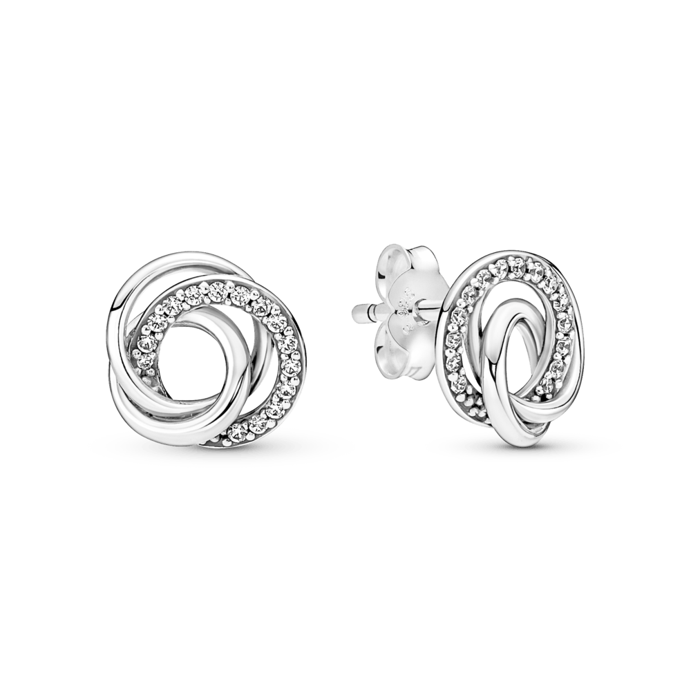 Dāvanu komplekts: Mūžīgās ģimenes kulona kaklarota & “Ģimene uz mūžiem” nagliņauskari