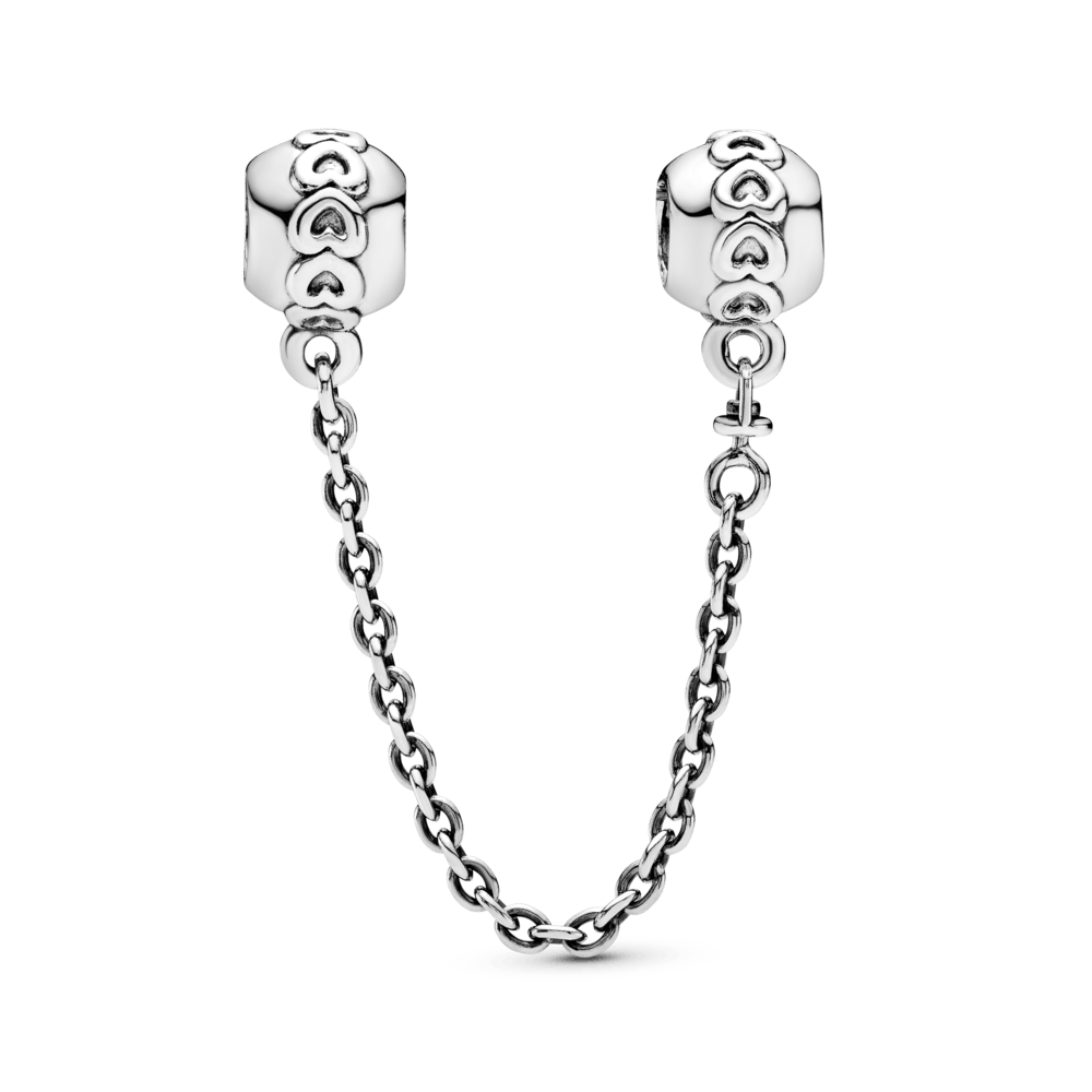 Drošības ķēdīte ar sirsniņām