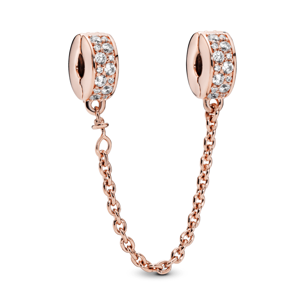 Mirdzošās Elegances Drošības Ķēdīte