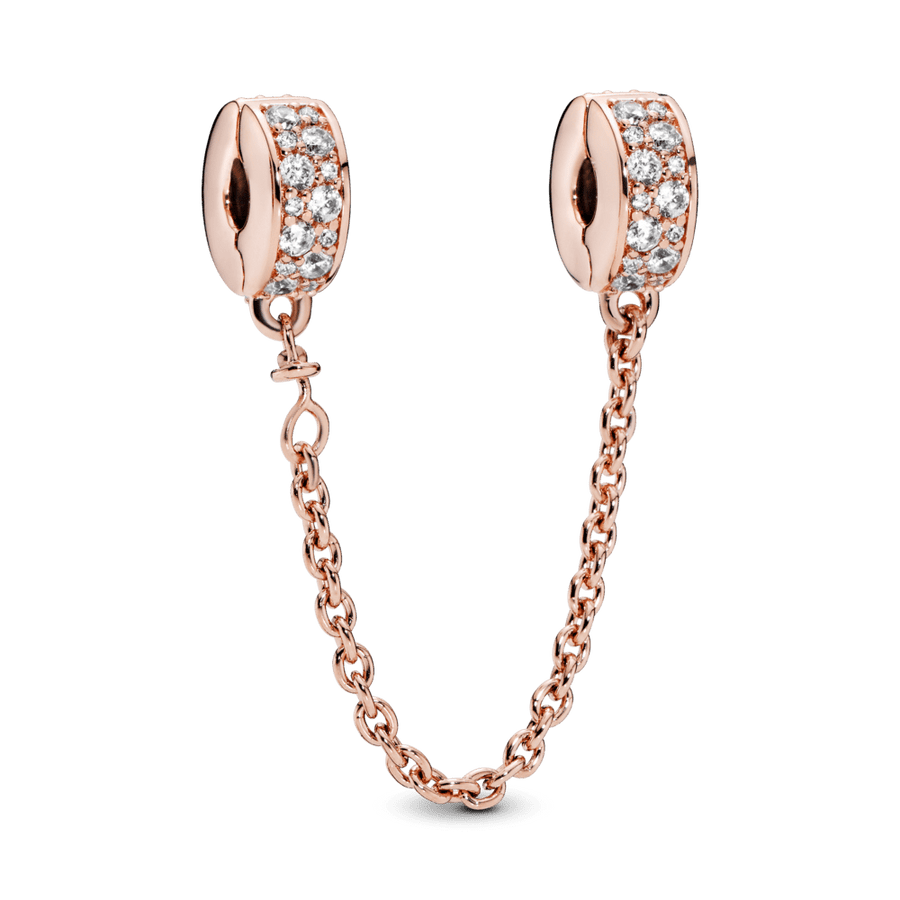 Mirdzošās Elegances Drošības Ķēdīte
