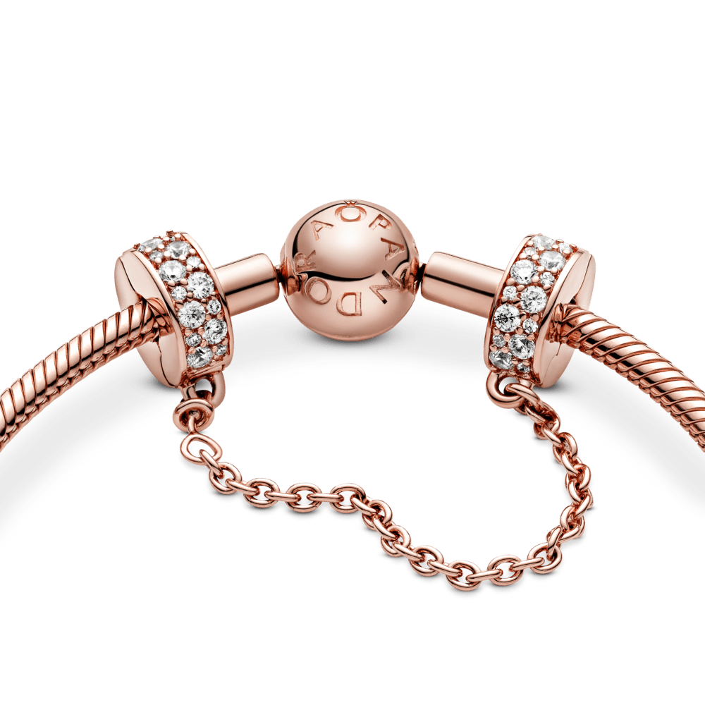 Mirdzošās Elegances Drošības Ķēdīte