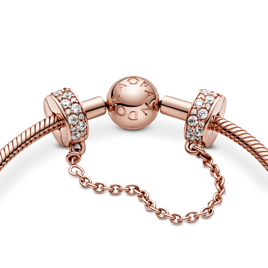 Mirdzošās Elegances Drošības Ķēdīte