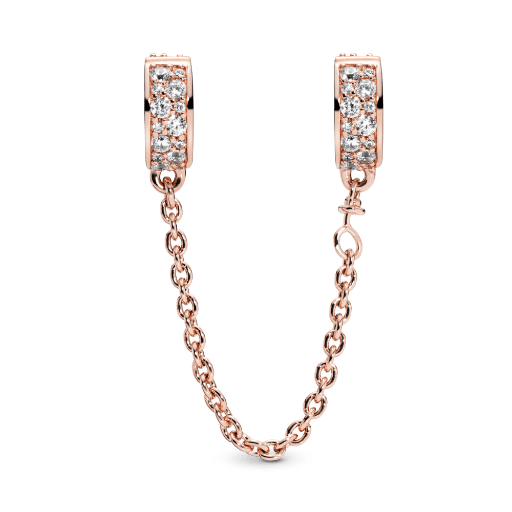 Mirdzošās Elegances Drošības Ķēdīte
