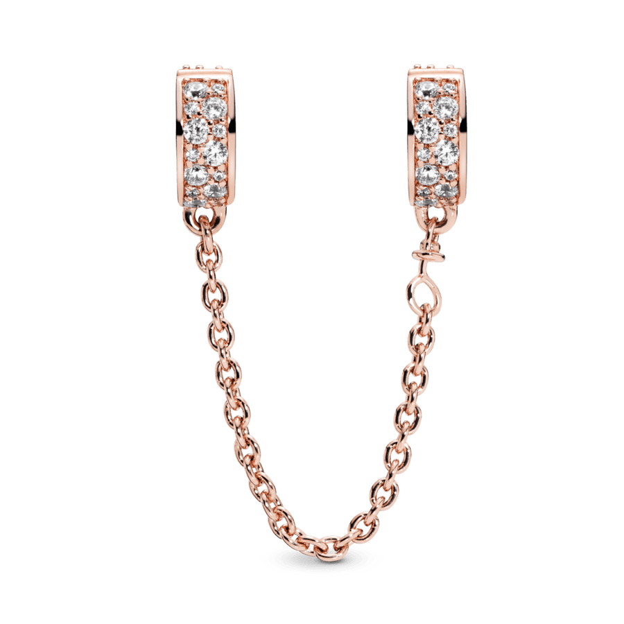 Mirdzošās Elegances Drošības Ķēdīte