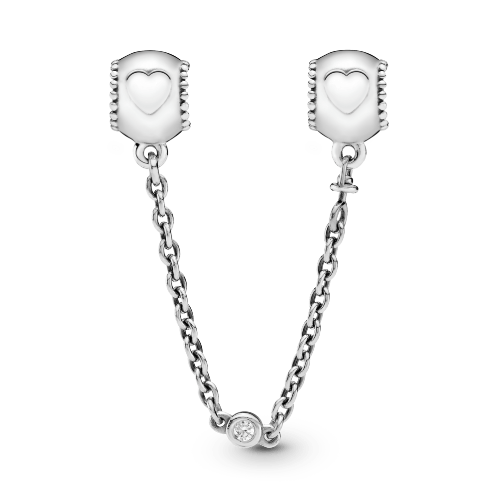 Drošības ķēdīte sirds formā