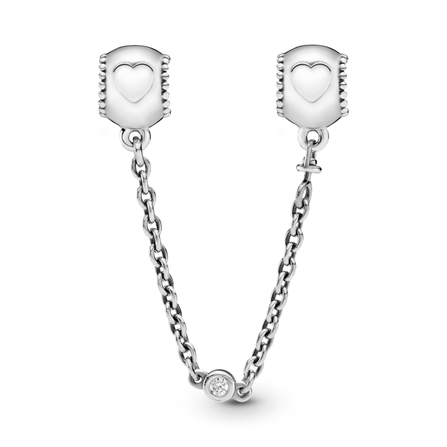 Drošības ķēdīte sirds formā