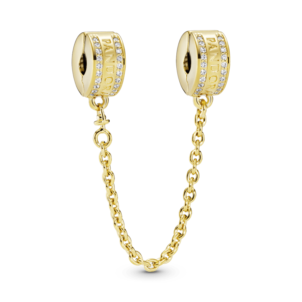 Pandora Logo Drošības Ķēdīte