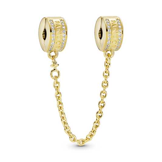 Pandora Logo Drošības Ķēdīte